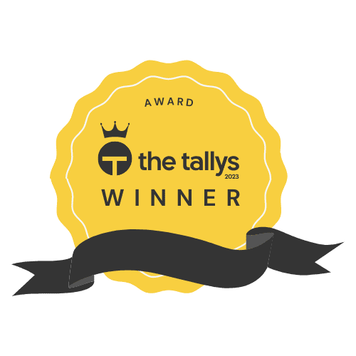 Tallys 2023 Award Winner